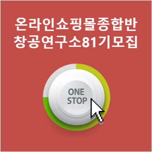 100억 강사와 함께하는 온라인쇼핑몰창업 종합반 (창공연구소81기) 3월